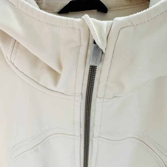Lululemon au a Hoodie Ivory Softshell size 4 - Picture 7 of 11